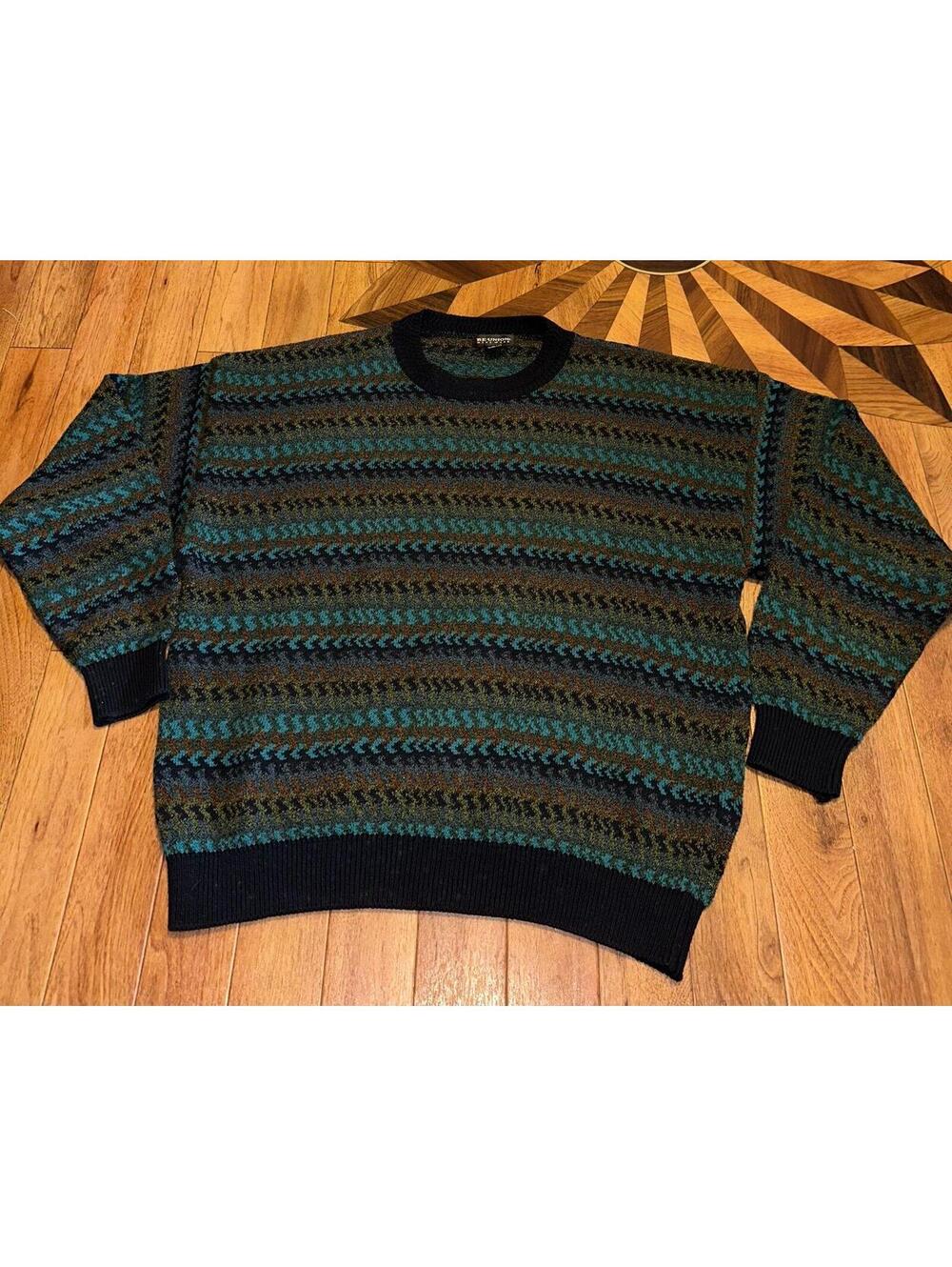 Vintage Reunion Menswear Knit Sweater Size Large